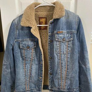 Fleece Lined Jean Jacket